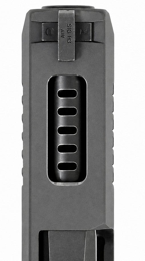 Custom Laser Pistol Slide & Barrel Porting Service