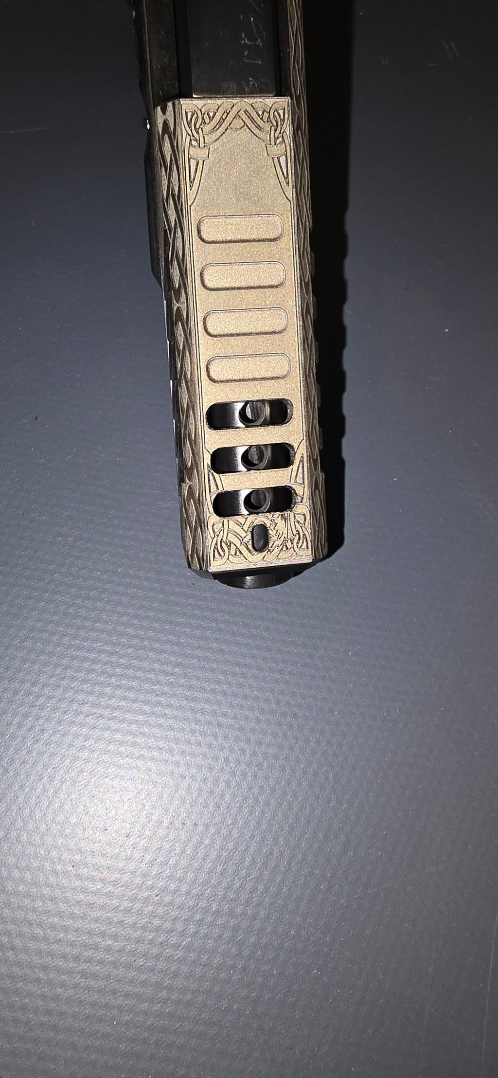 Custom Laser Pistol Slide & Barrel Porting Service