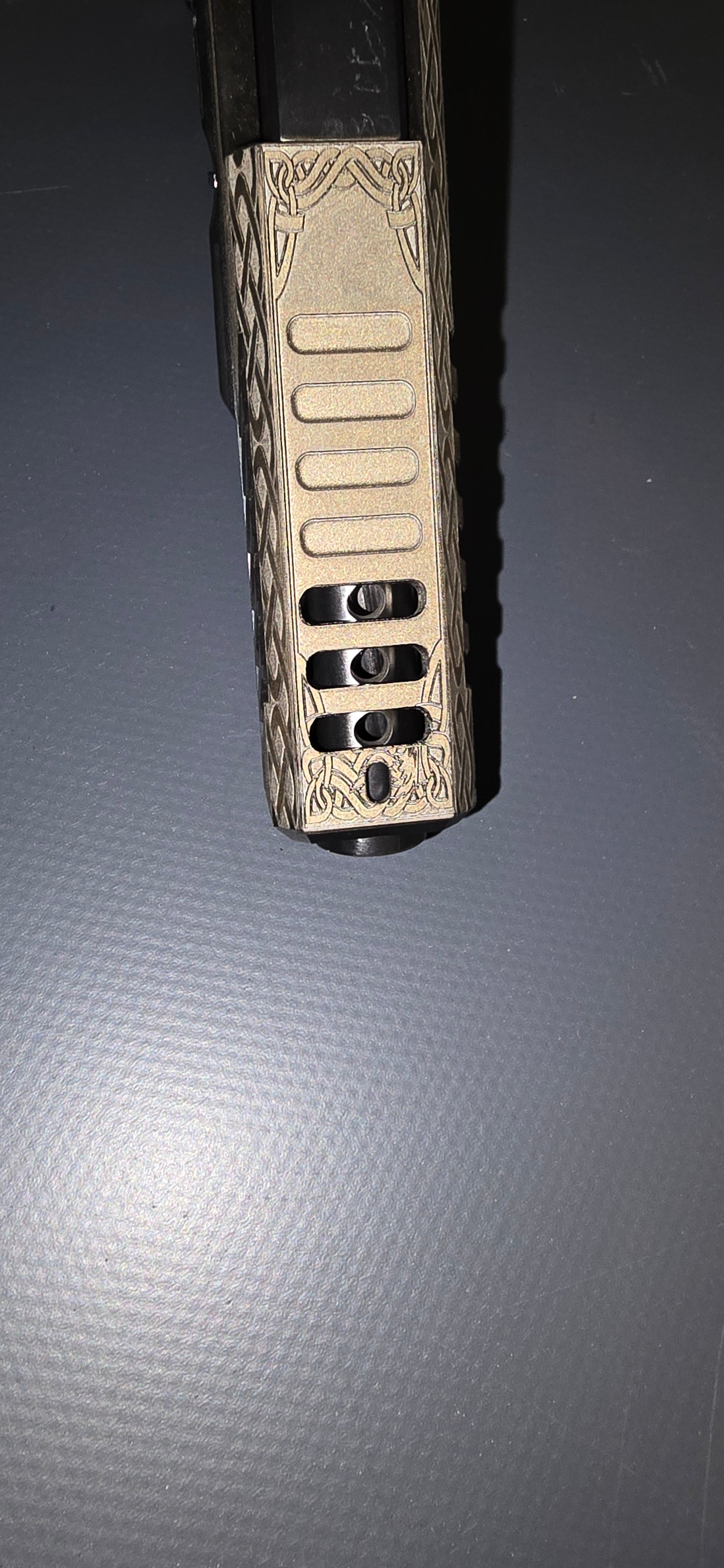 Custom Laser Pistol Slide & Barrel Porting Service