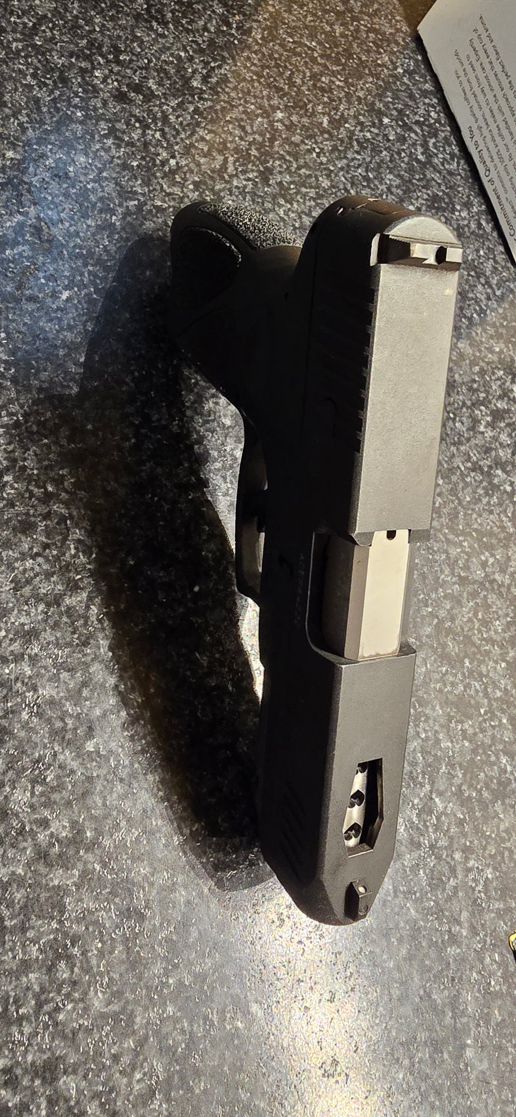 Custom Laser Pistol Slide & Barrel Porting Service