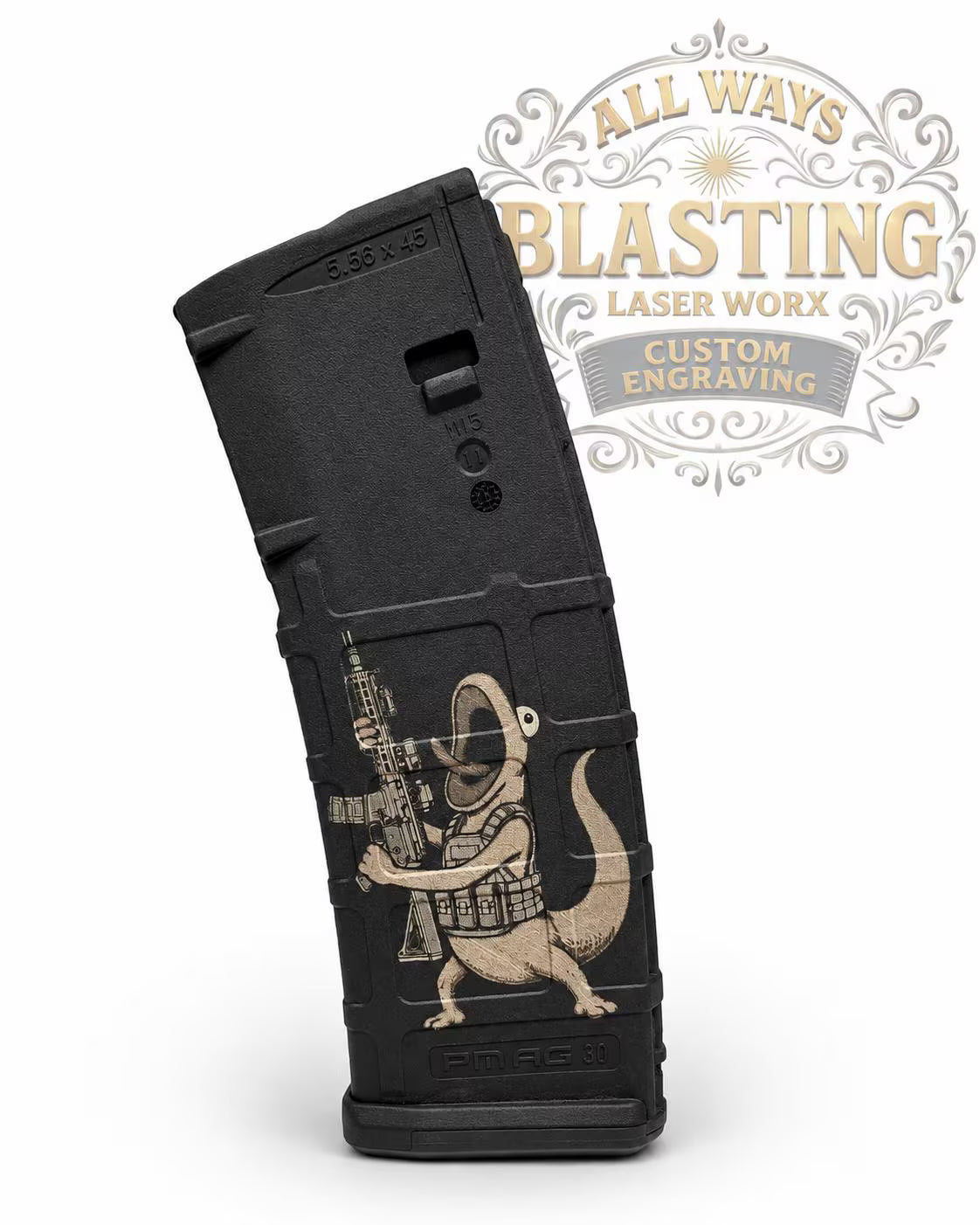 Screamin lizard Pmag